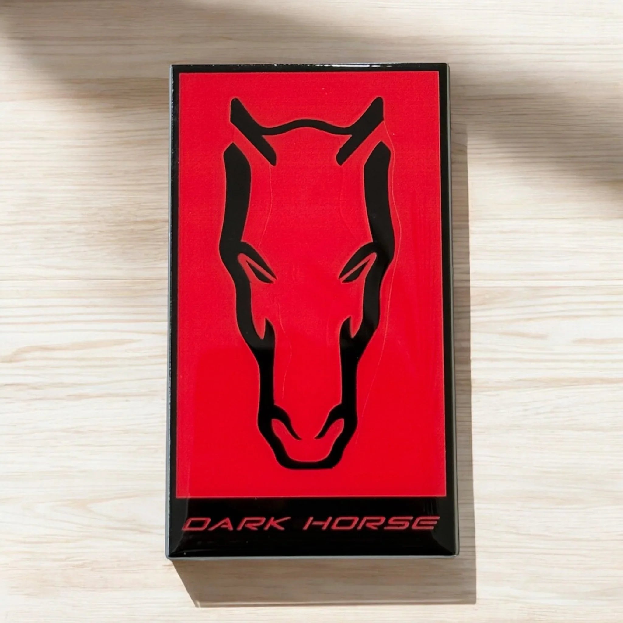 Grill Badge or Decklid Dark Horse logo Emblem S650 Mustang GT S650 - Gem Motorsports