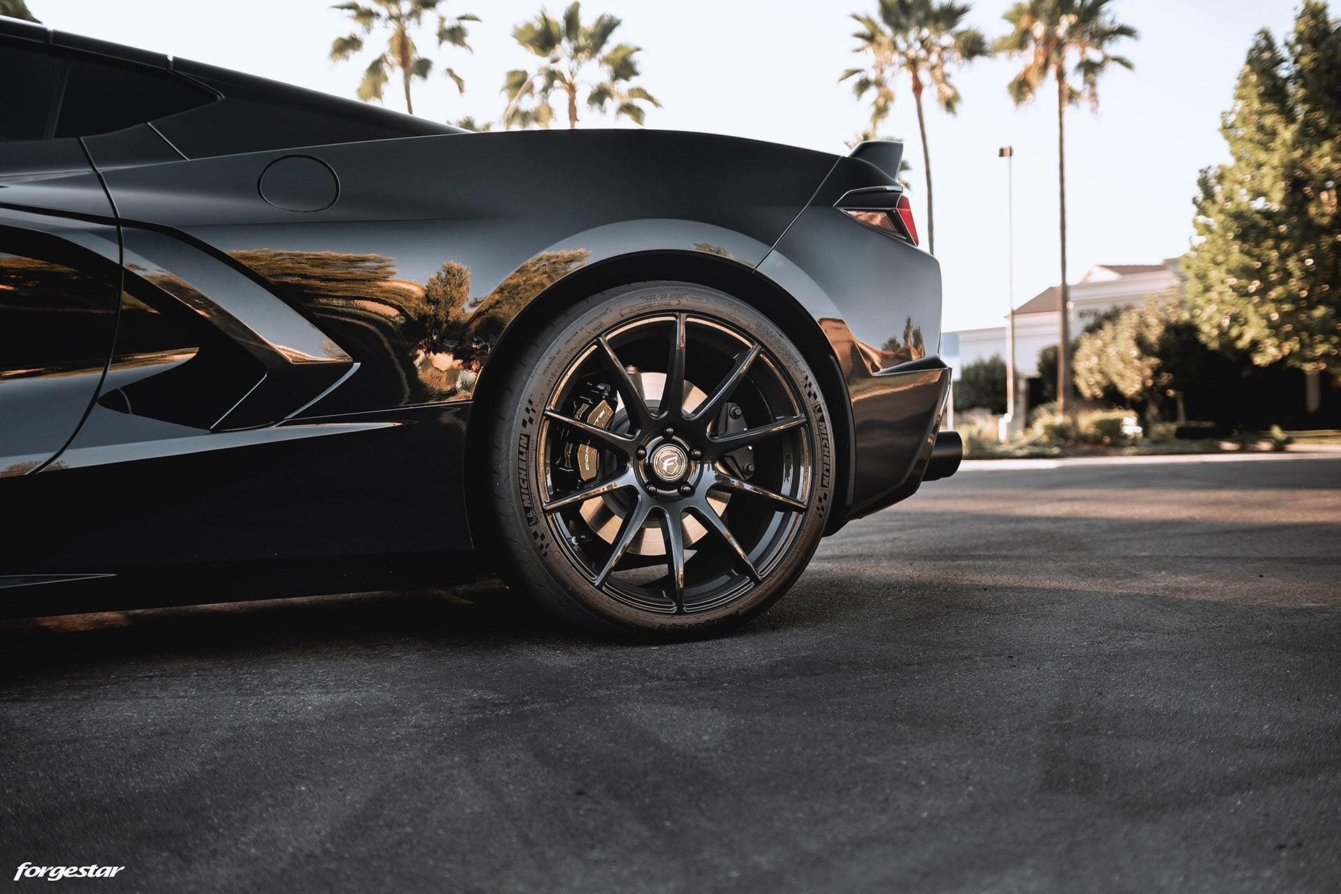 Forgestar CF10 wheels 20x9 / 21x12 for C8 Corvette Base / Stingray / Z51 - Gem Motorsports