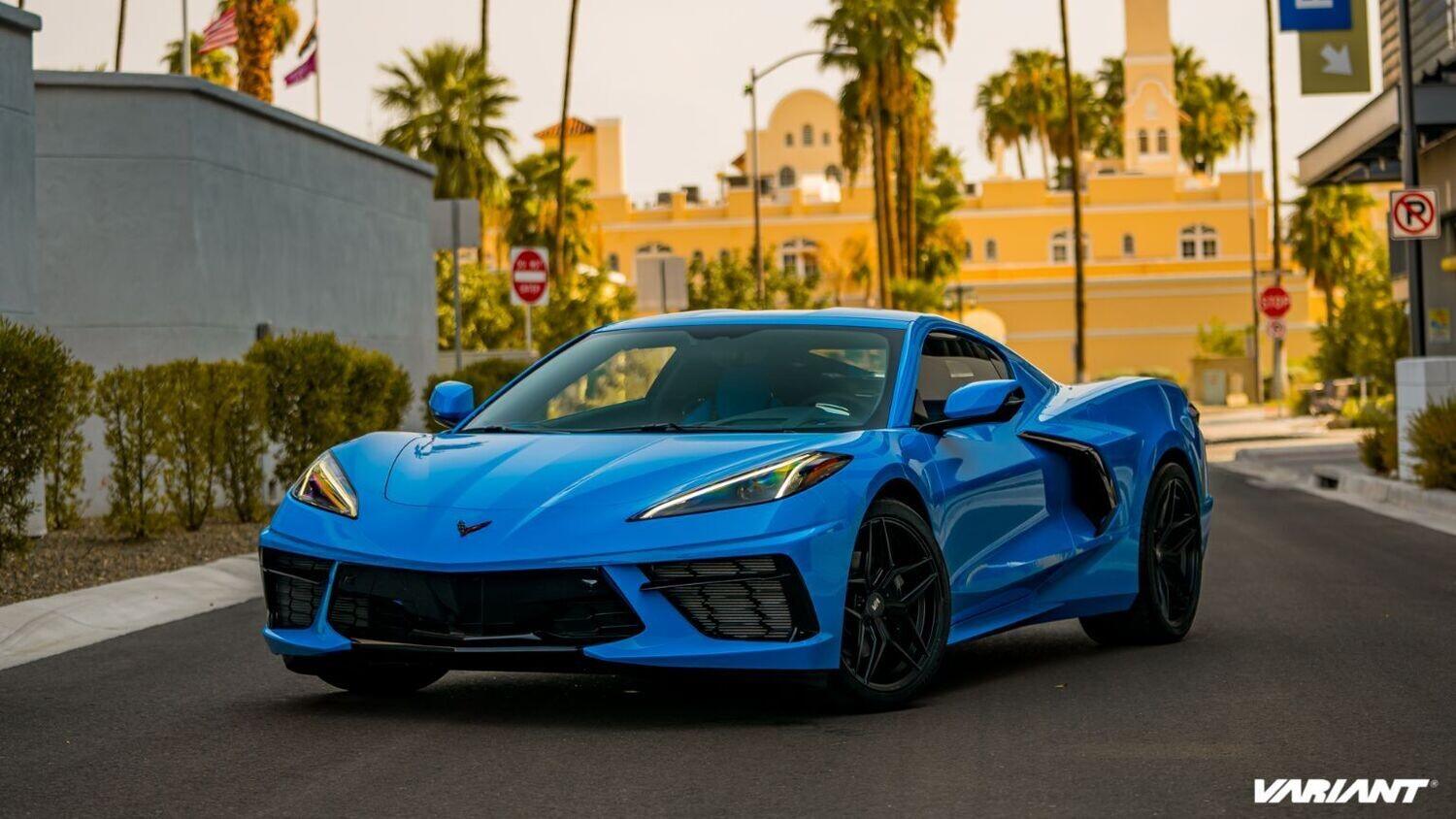 Variant Xenon wheels 19x8.5 / 20x11 for C8 Corvette Base / Stingray / Z51 - Gem Motorsports