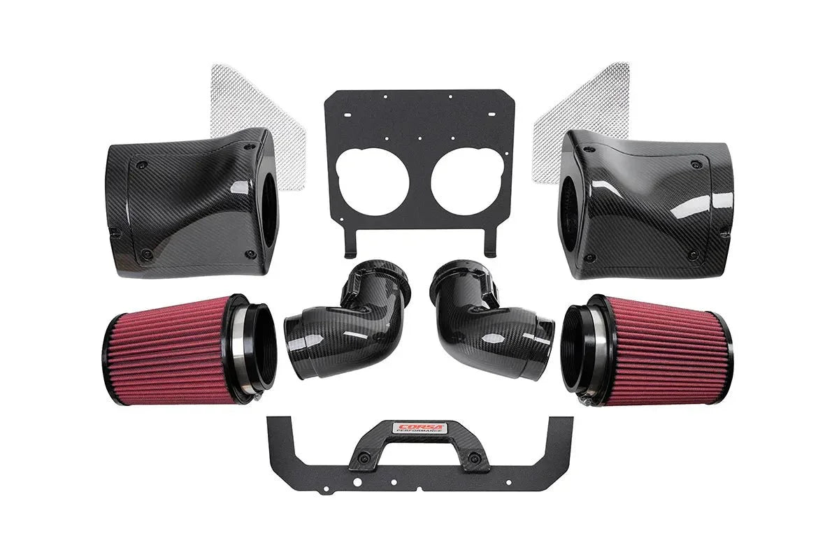 C8 Corvette Z06 Corsa Carbon Fiber Air Intake 5.5L | Gain HP | 44012D - Gem Motorsports