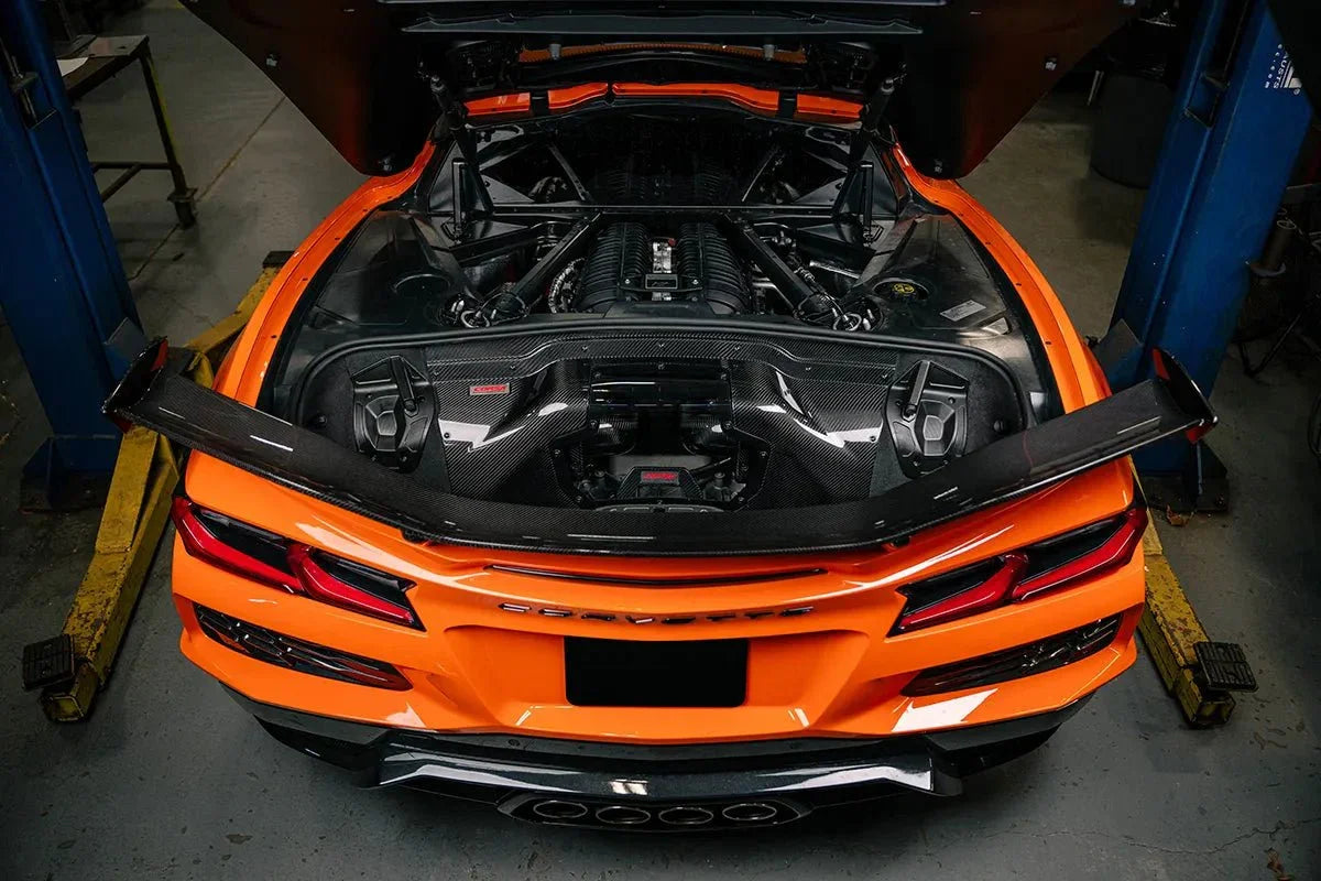 C8 Corvette Z06 Corsa Carbon Fiber Air Intake 5.5L | Gain HP | 44012D - Gem Motorsports