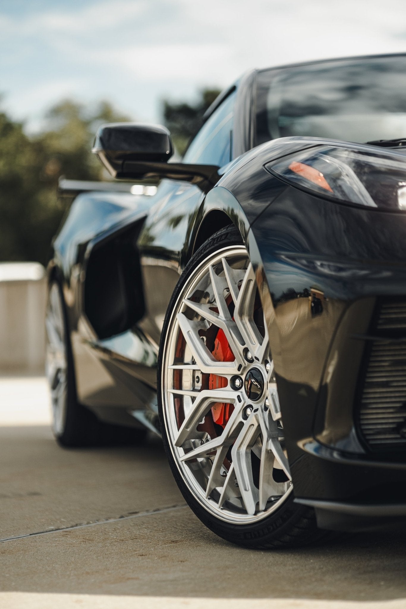 DL20 2-Piece Forged wheels 20X10 / 21X13 for C8 Corvette Z06 / E-RAY - Gem Motorsports