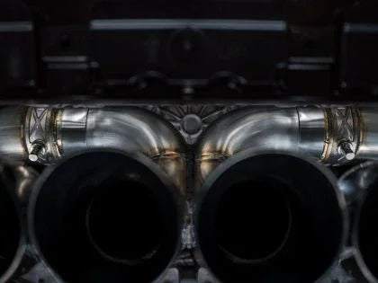 AWE 2023+ C8 Corvette Z06 SwitchPath Cat - Back Exhaust - Diamond Black Tips - Gem Motorsports