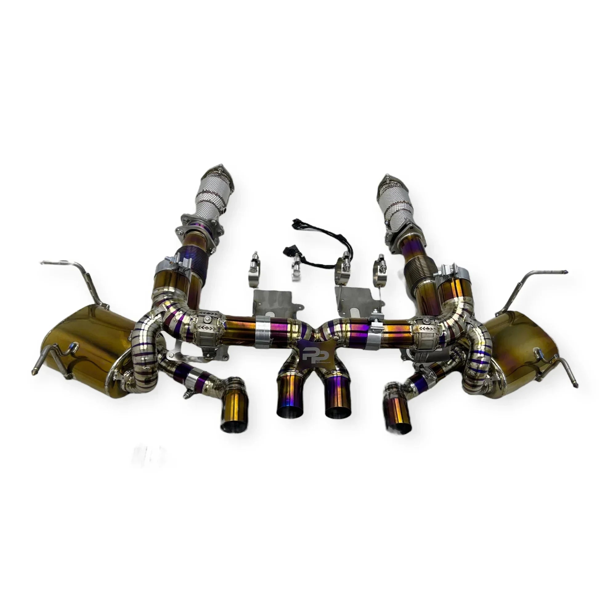 Pure Performance Z Titanium Exhaust for C8 Z06 / ZR1 / Remote Control Valves