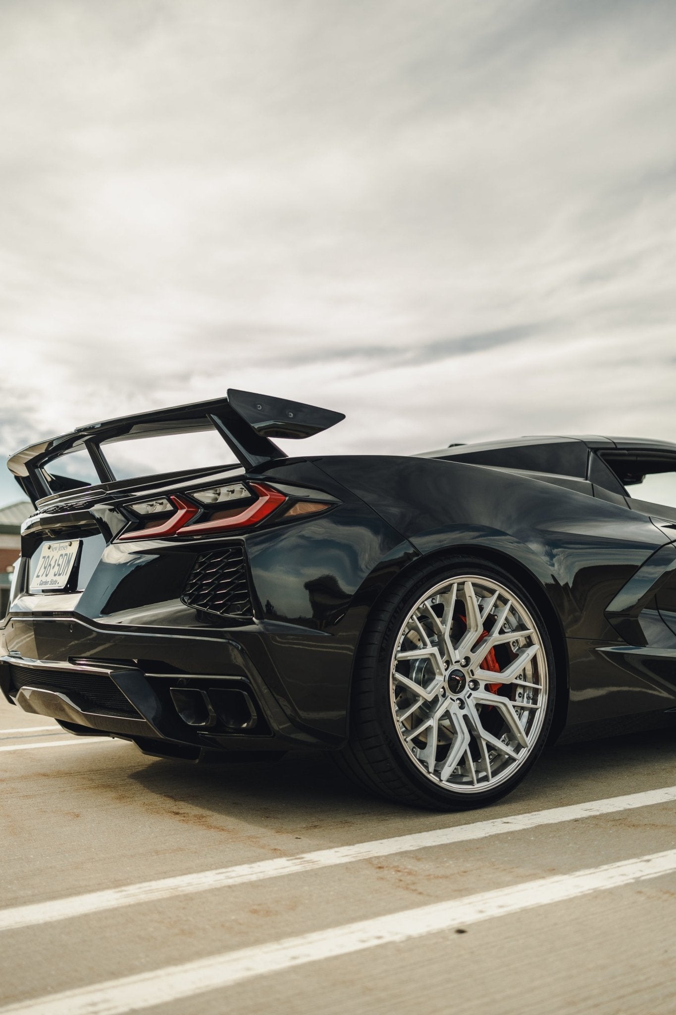 DL20 2-Piece Forged wheels 20X10 / 21X13 for C8 Corvette Z06 / E-RAY - Gem Motorsports