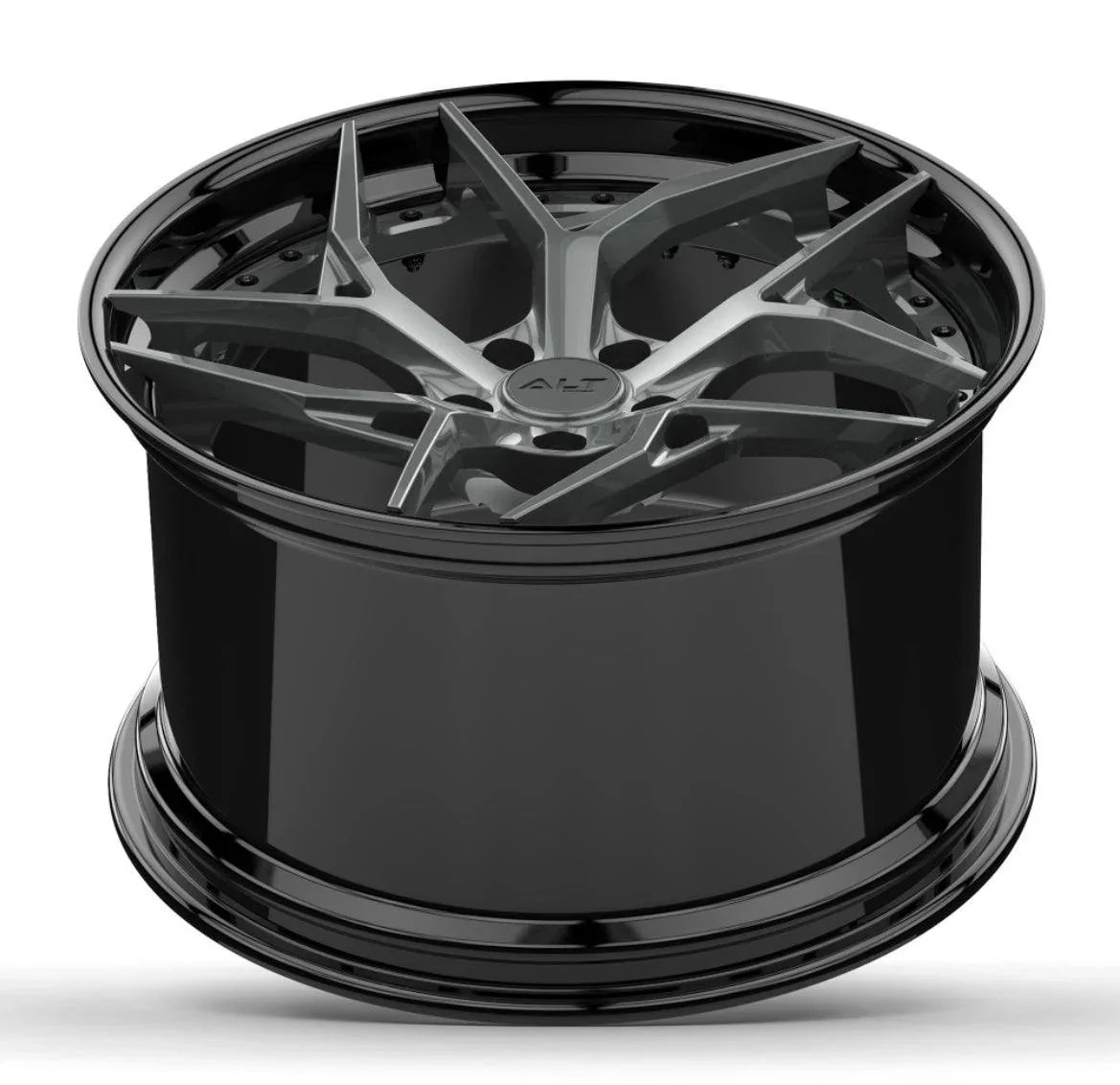 DL12 2-Piece Forged wheels 19x10 / 20x12 for C6 C7 Corvette Z06 Grand Sport - Gem Motorsports