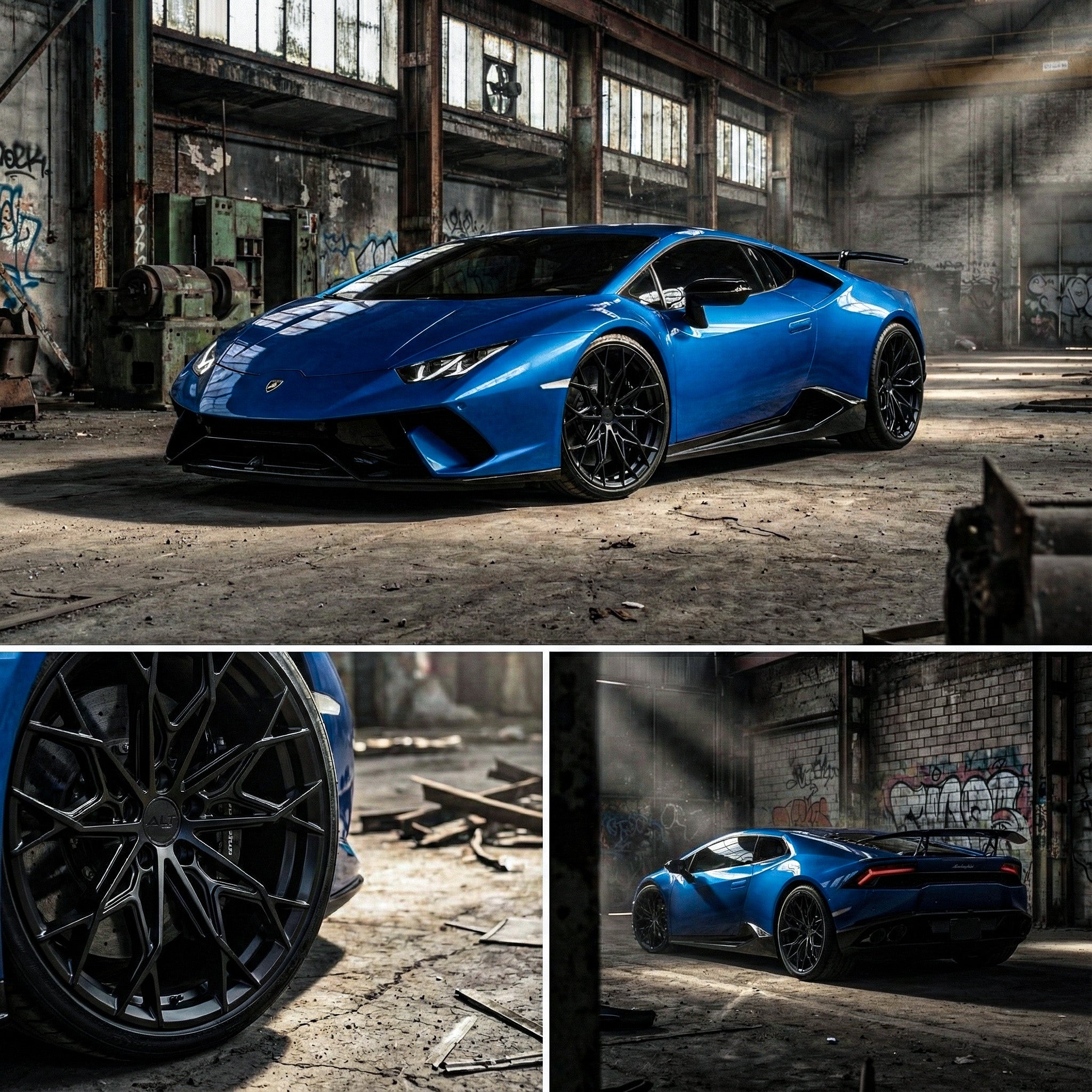 ALT Forged ALT14 20x9 / 21x12 wheels for Lamborghini Huracan EVO LP Tecnica - Gem Motorsports