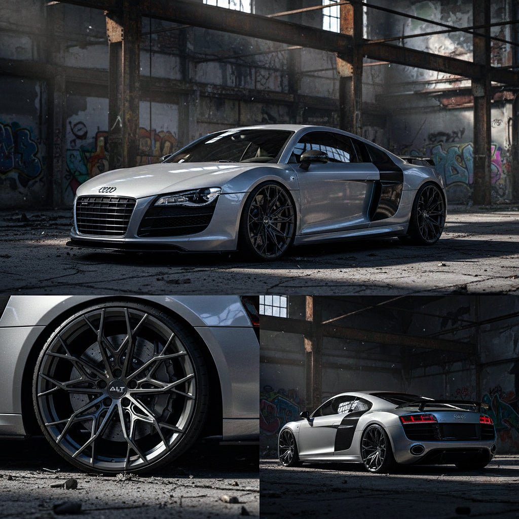 ALT Forged ALT14 20x9 / 21x12 wheels for Audi R8 - Gem Motorsports