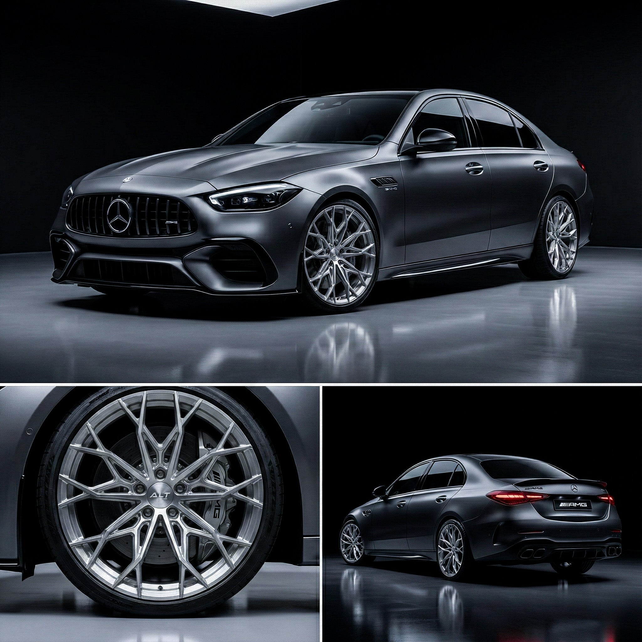 ALT Forged ALT14 19x9.5 / 19x10.5 wheels for Mercedes C63 C63S AMG - Gem Motorsports