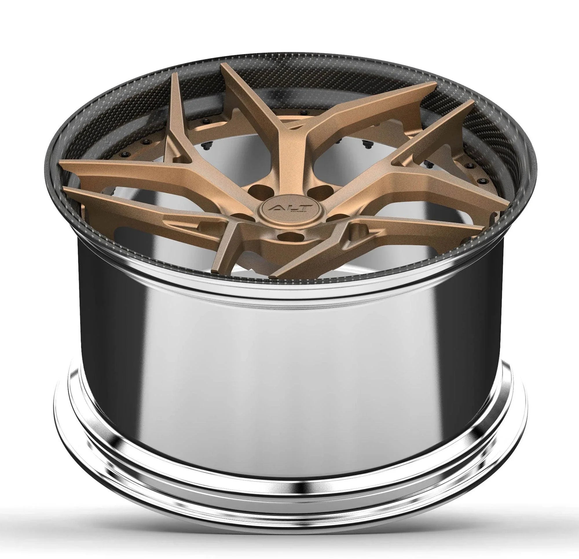 DL12 2-Piece Forged wheels 20x10 / 21x13 for C8 Corvette Z06 / E-RAY - Gem Motorsports