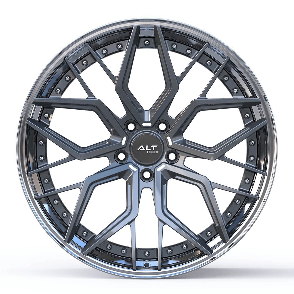 DL20 2-Piece Forged wheels 20X10 / 21X13 for C8 Corvette Z06 / E-RAY - Gem Motorsports