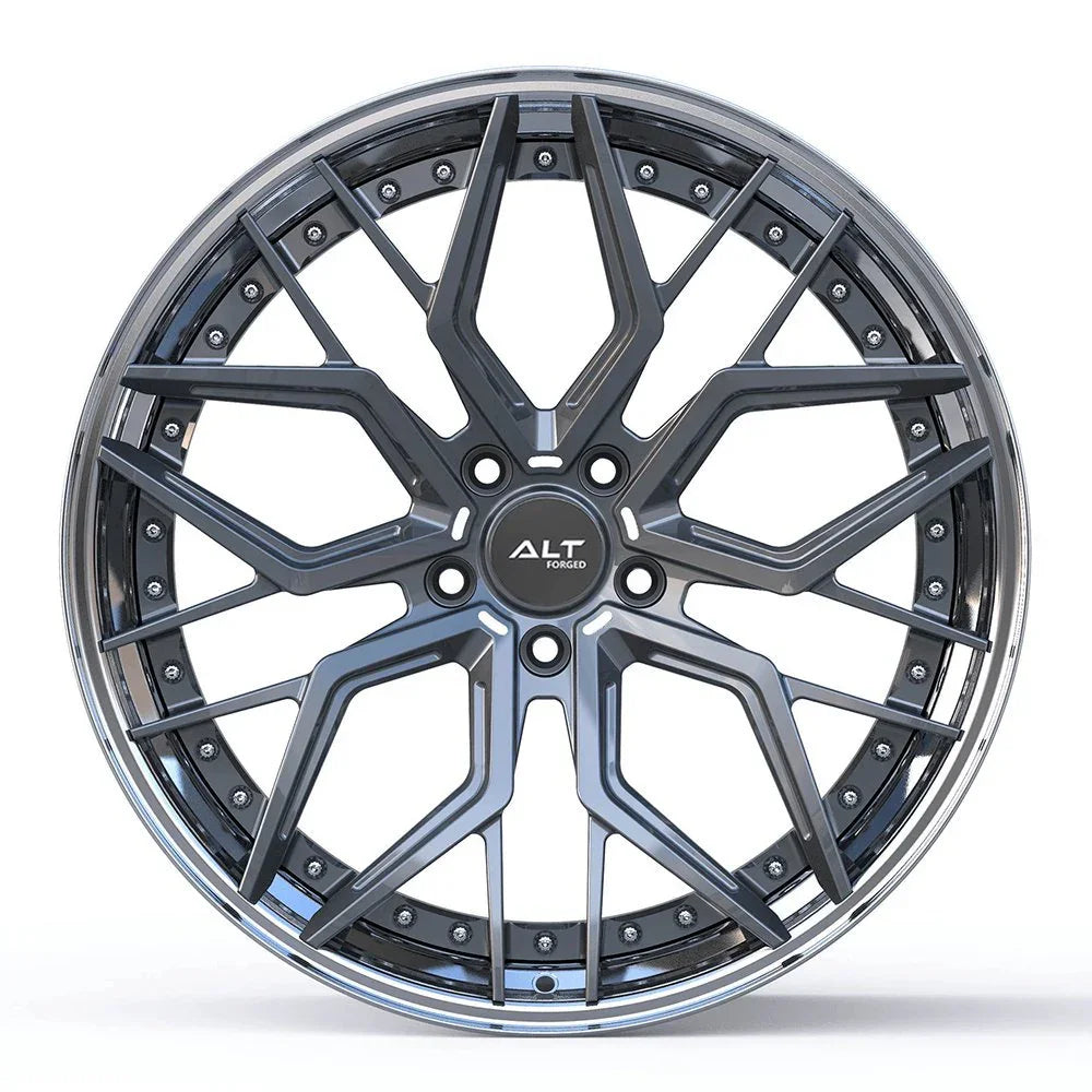 DL20 2 - Piece Forged wheels 20x10.5 / 20x11.5 for Cadillac CT5 - V / Blackwing - Gem Motorsports