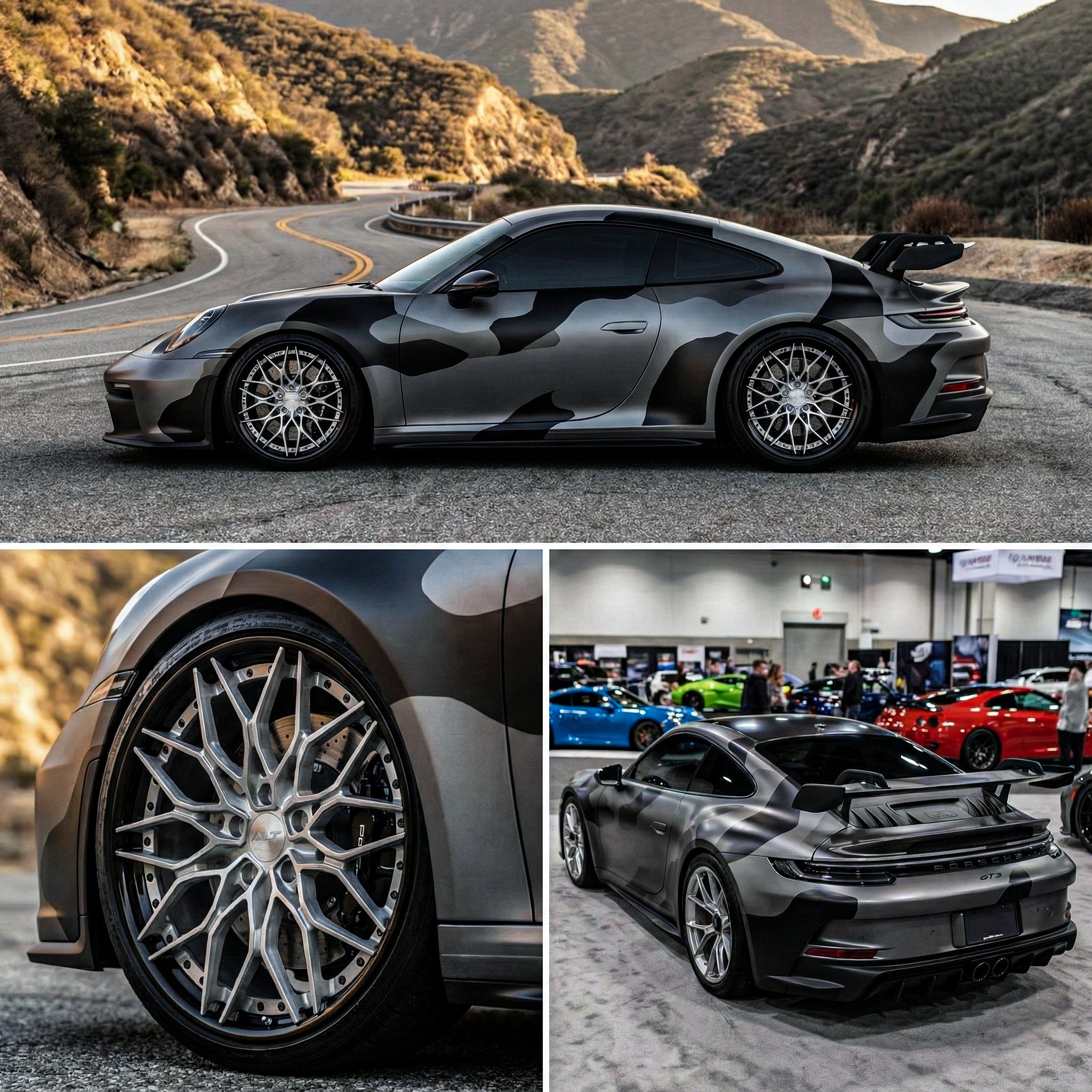 ALT DL - 28 Forged 20x9.5 / 21x12 wheels for Porsche 911 992 Carrera S GT3 GT3RS - Gem Motorsports