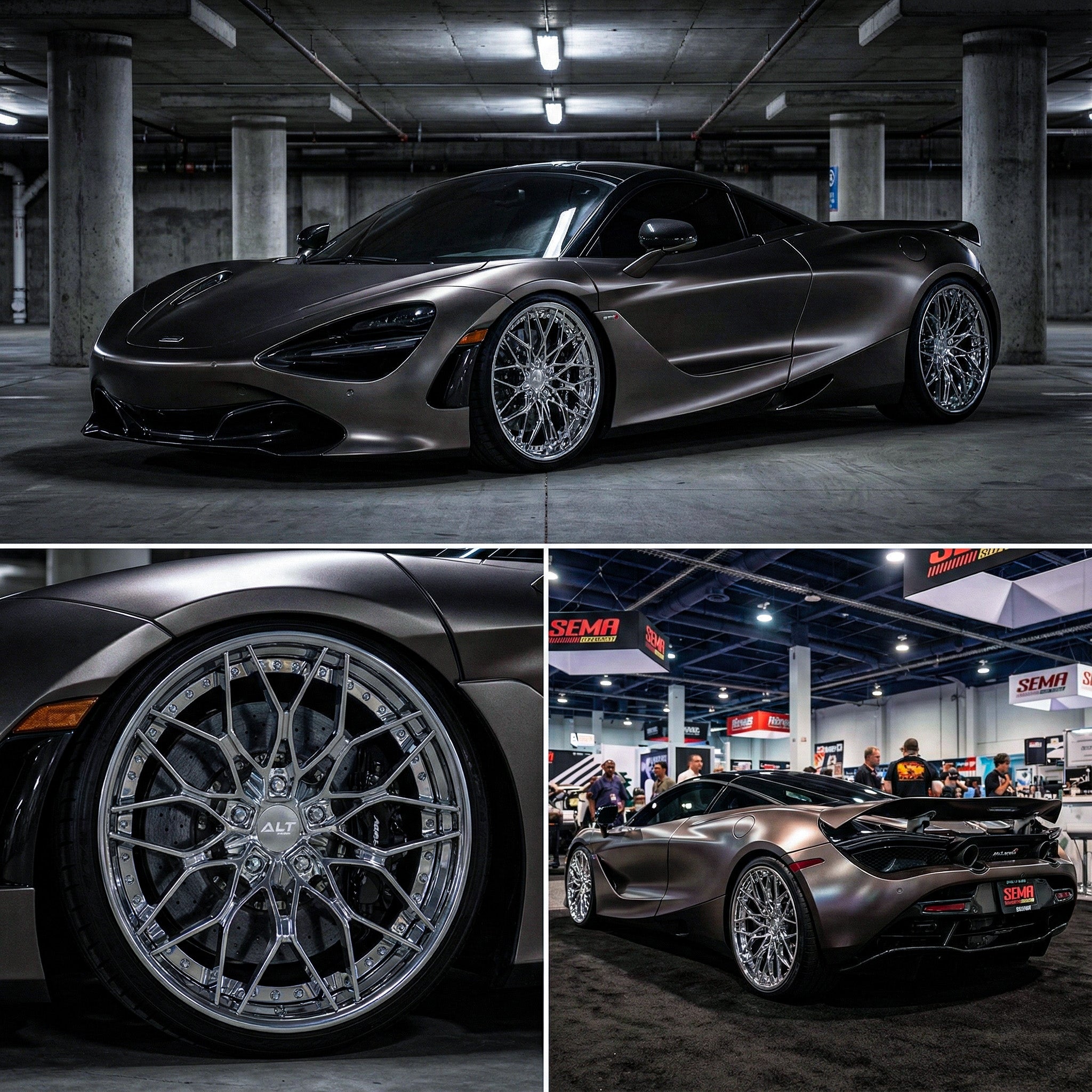 ALT DL - 28 Forged 20x9 / 21x12 wheels for Mclaren 720S 720 570 - Gem Motorsports