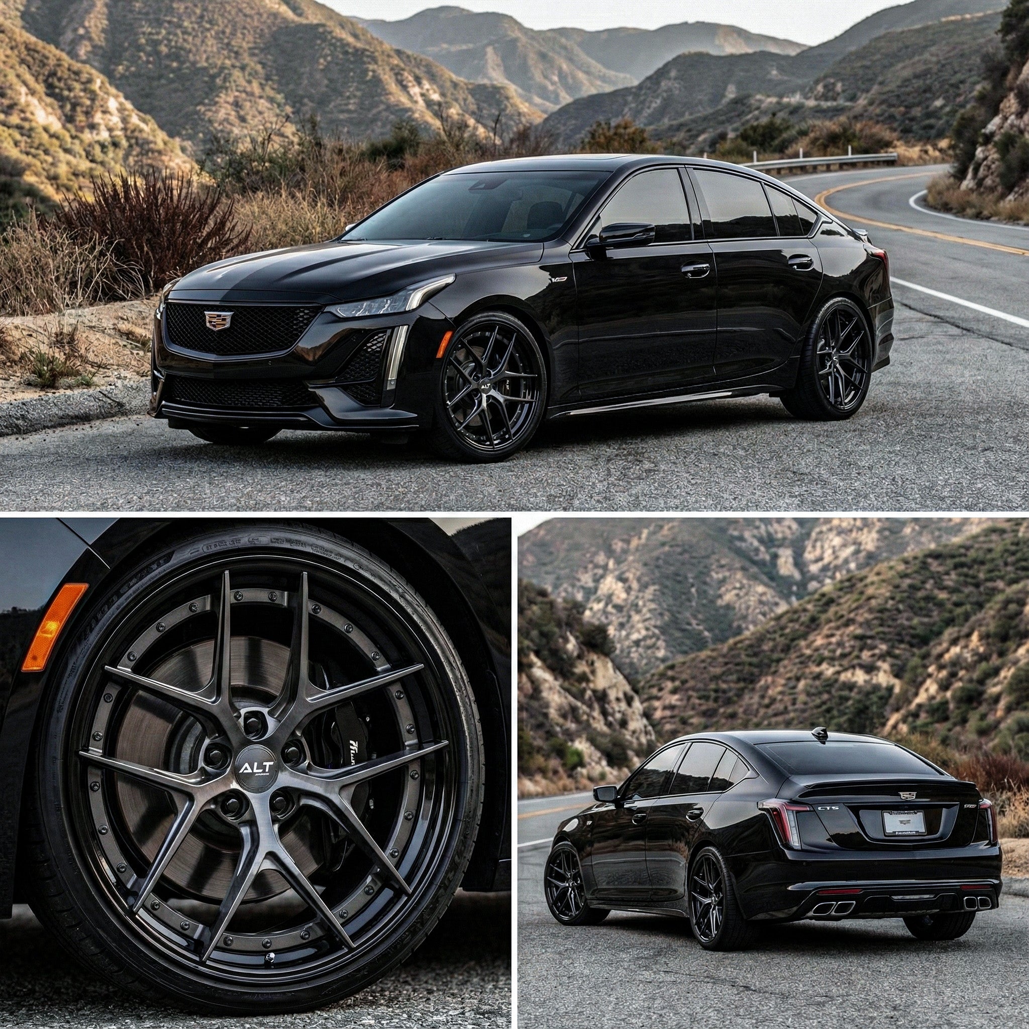 ALT DL - 5 Forged 20x10.5 / 20x11.5 wheels for Cadillac CT5 - V / Blackwing - Gem Motorsports