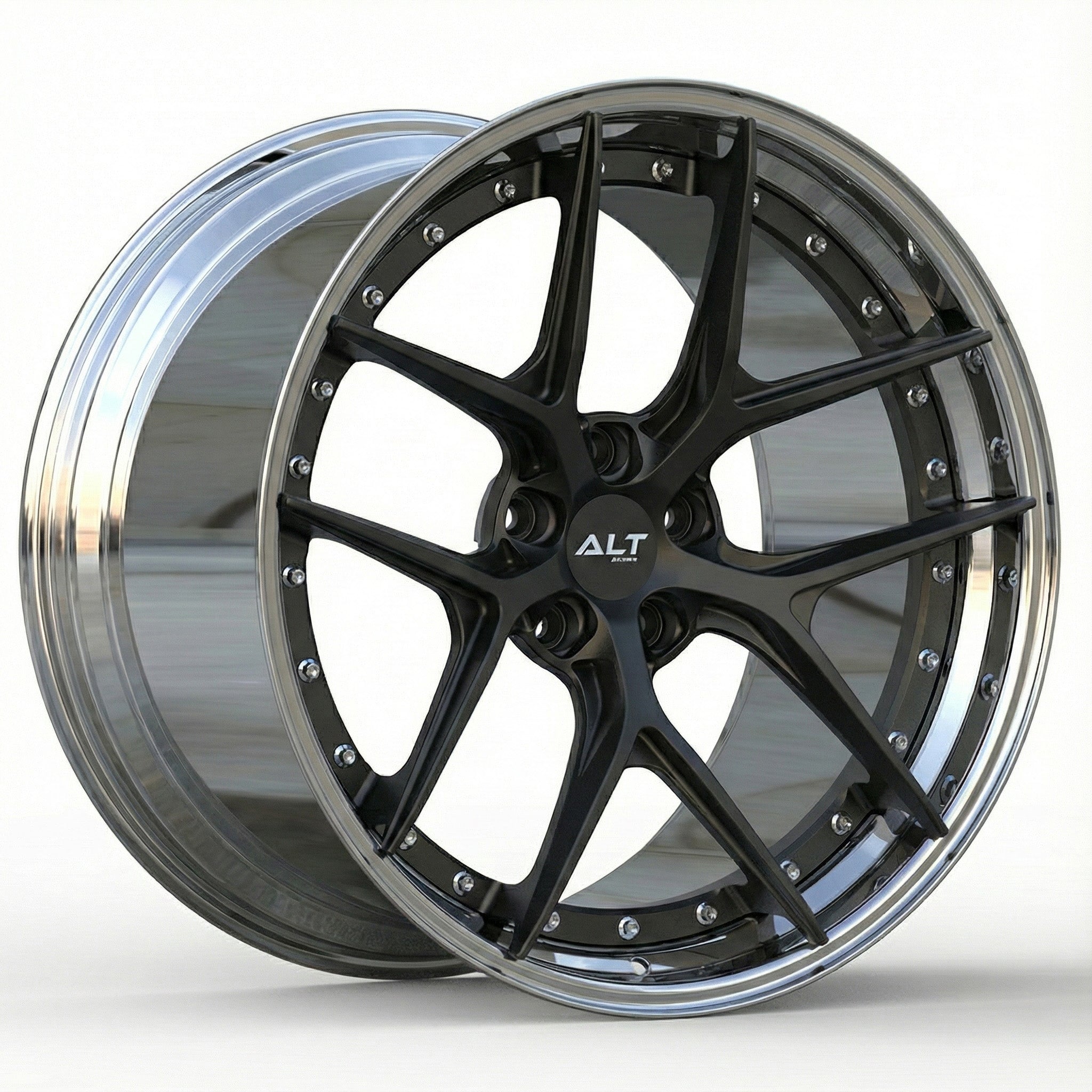 ALT DL - 5 Forged 21x9.5 / 21x10.5 wheels for Tesla Model Y Juniper - Gem Motorsports