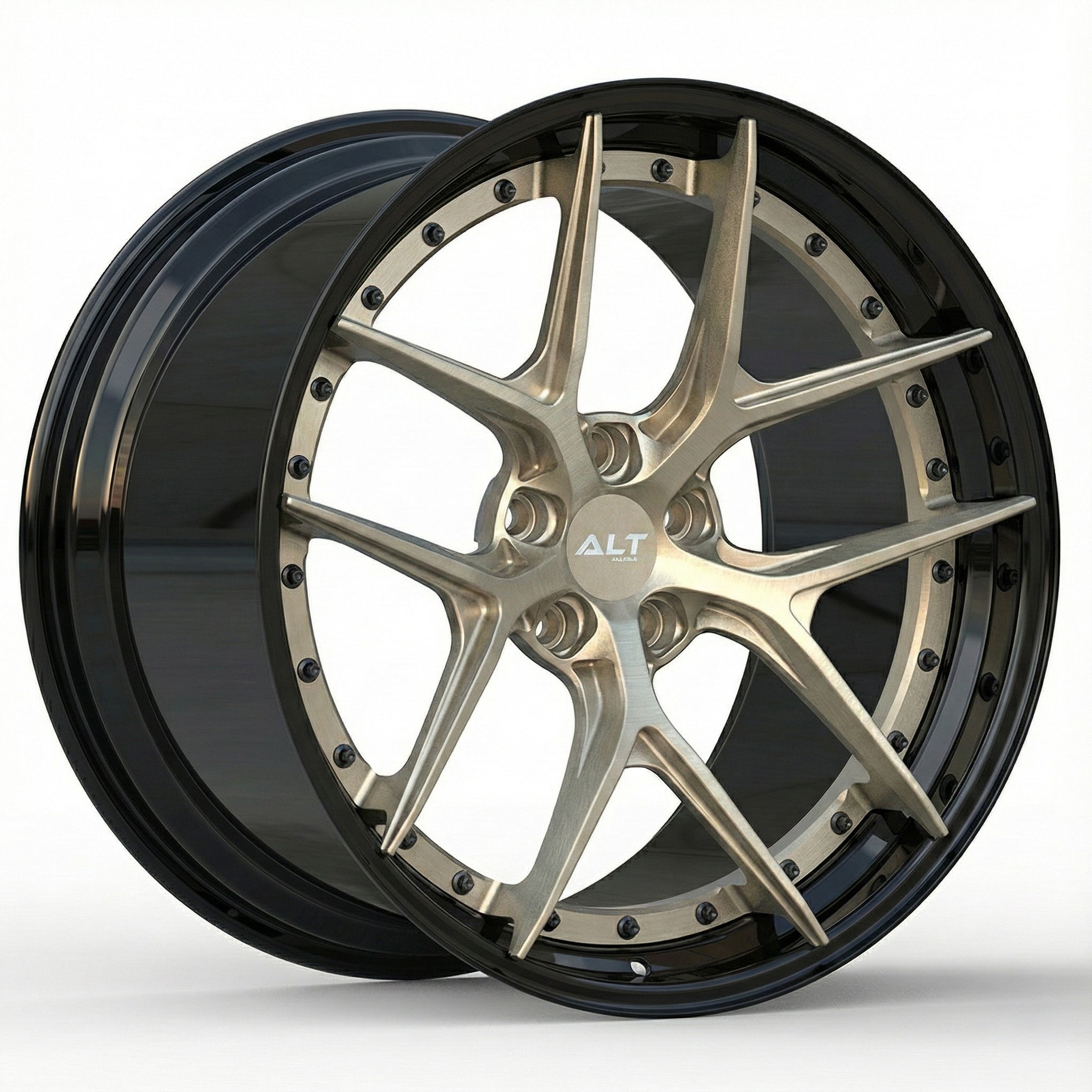 ALT DL - 5 Forged 21x9.5 / 21x10.5 wheels for Tesla Model Y Juniper - Gem Motorsports