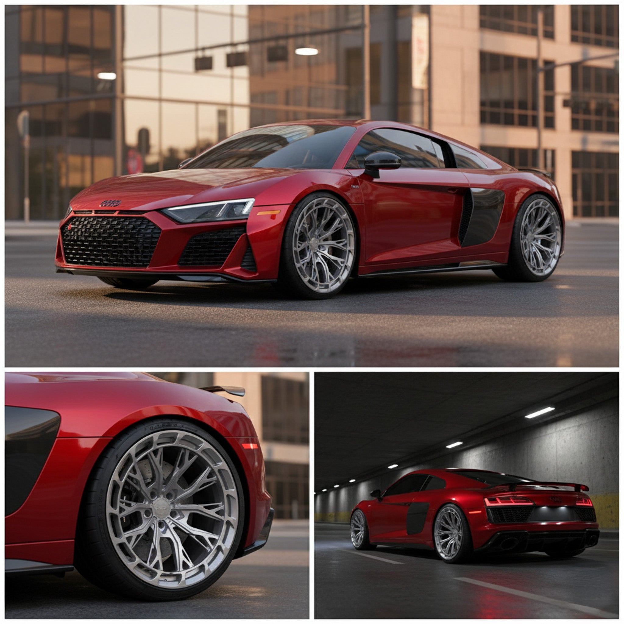 ALT RSL - 10R Forged 20x9 / 21x12 wheels for Audi R8 - Gem Motorsports