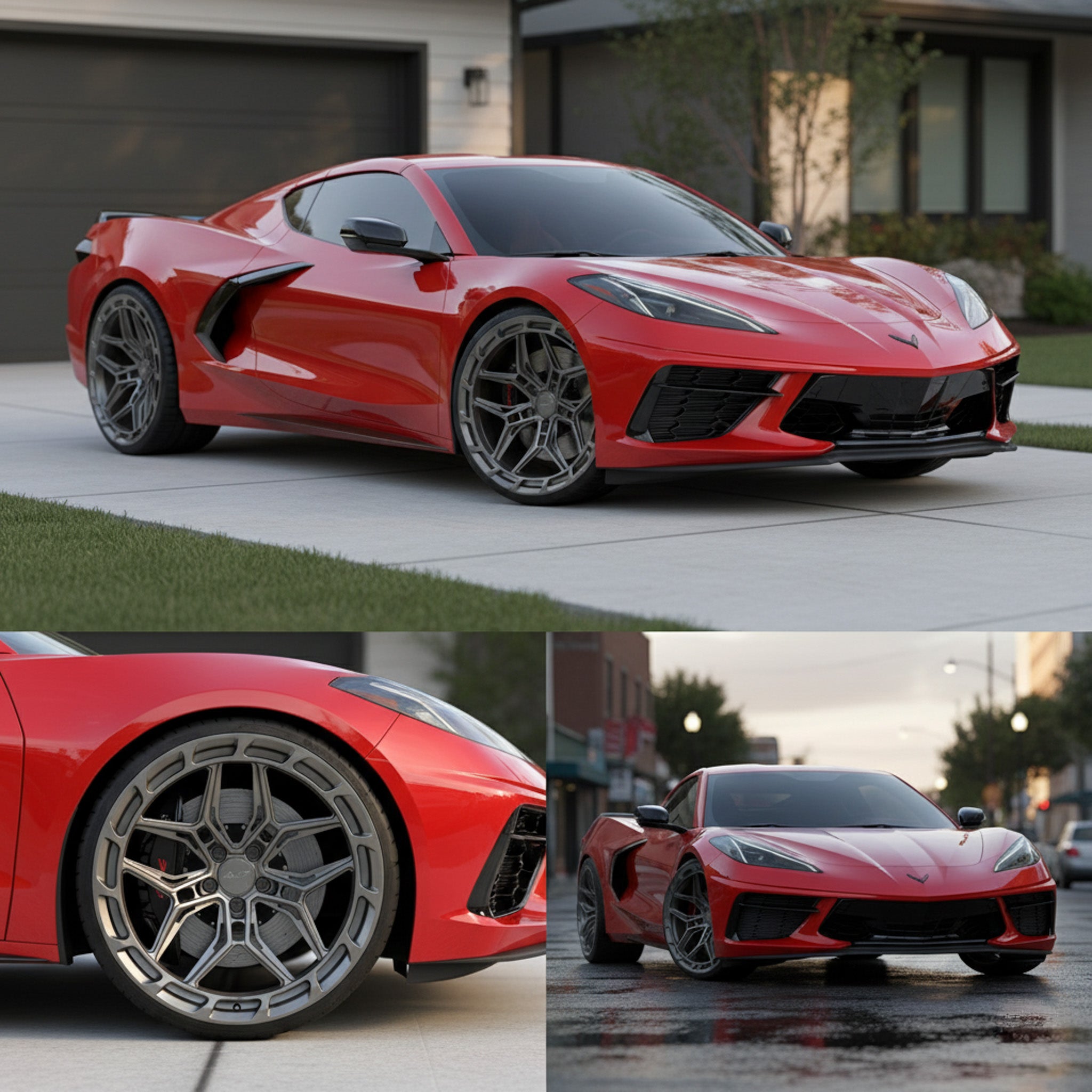 ALT RSL - 18 Forged 19x8.5 / 20x11 wheels for C8 Corvette Stingray / Z51 - Gem Motorsports