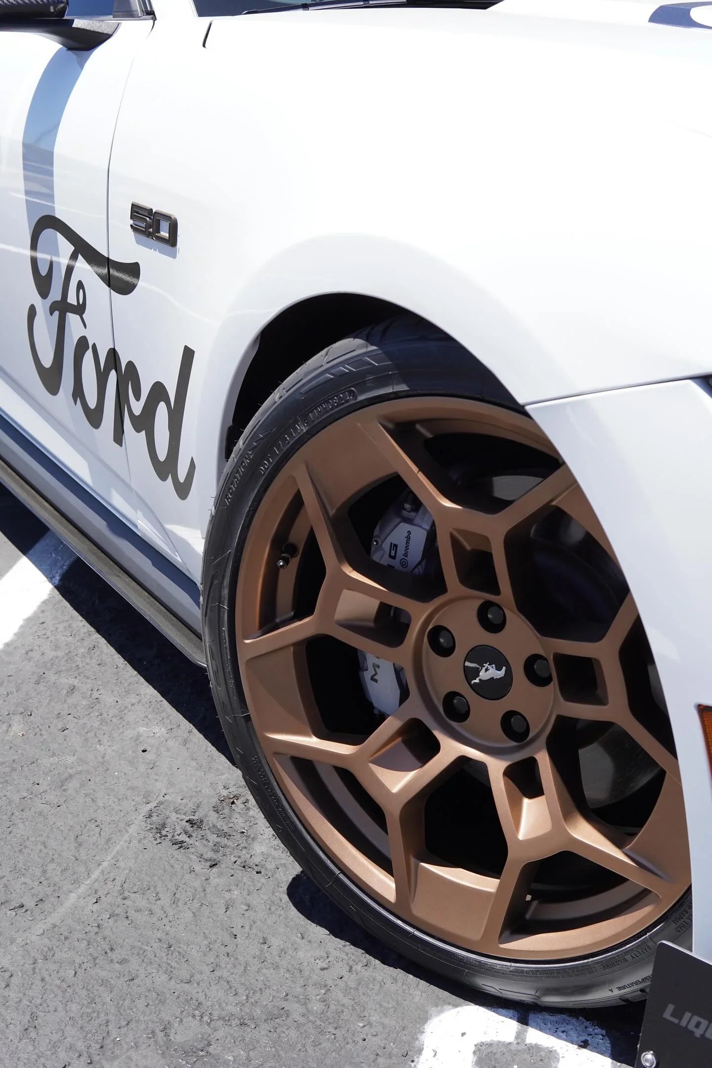 MM RF - M17 Rotary Forged GTD Style wheels 20x10 / 20x11 for Ford Mustang GT, Dark Horse - Gem Motorsports