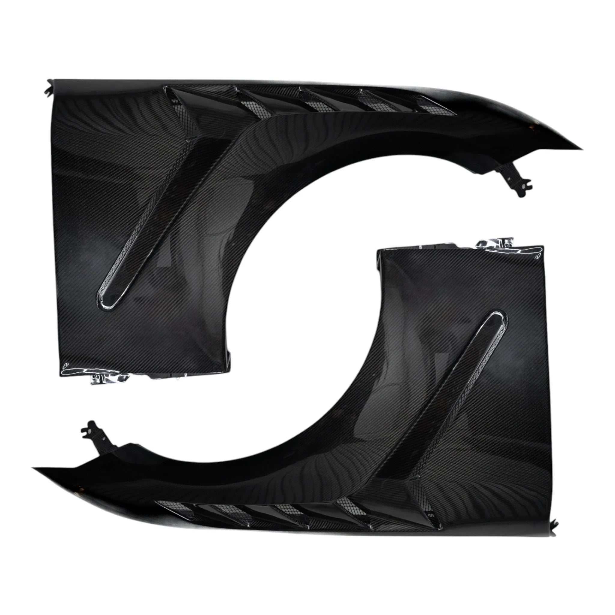 Pure Performance Carbon Fiber GTD Style Fenders for Mustang GT / Dark horse S650 - Gem Motorsports