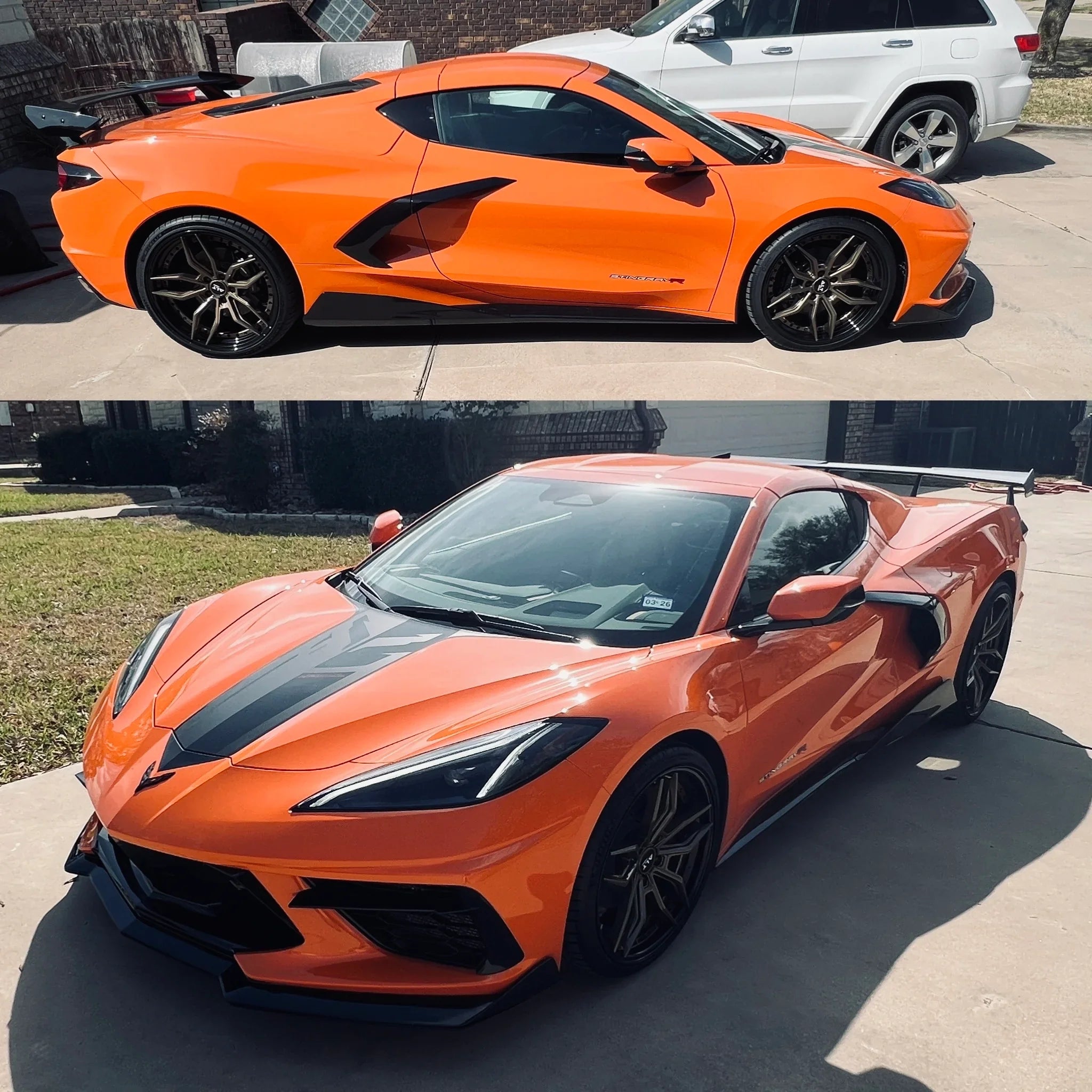 DL17 2 - Piece Forged wheels 20x9 / 21x12 for C8 Corvette Stingray / Z51 - Gem Motorsports