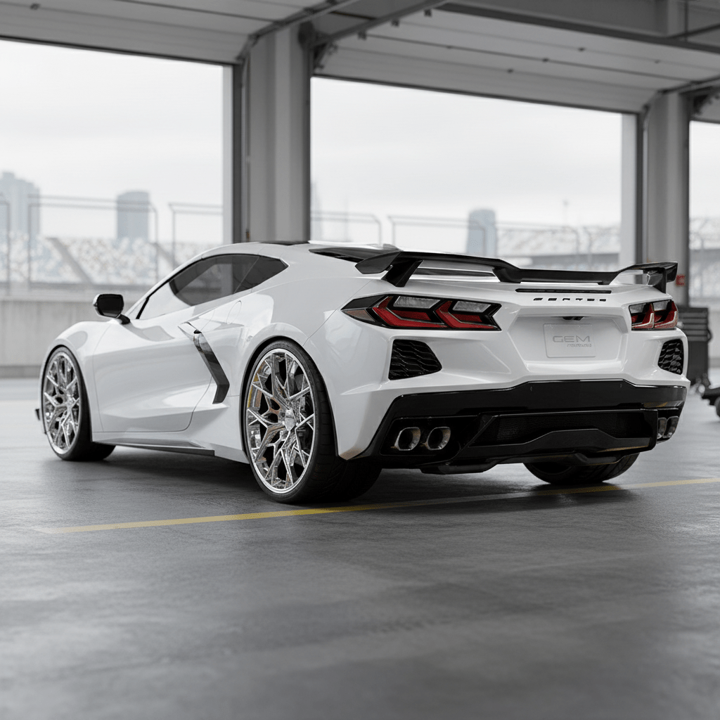 GEM GL05 Forged 20x9 / 21x12 wheels for C8 Corvette Z51 - Gem Motorsports