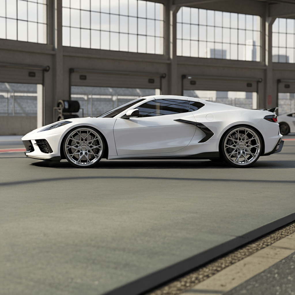 GEM GL05 Forged 20x9 / 21x12 wheels for C8 Corvette Z51 - Gem Motorsports