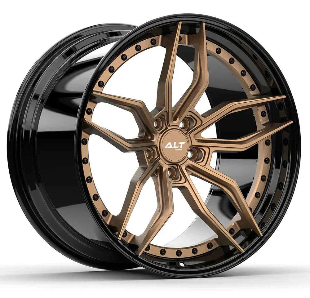 DL17 2 - Piece Forged wheels 20x9 / 21x12 for C8 Corvette Stingray / Z51 - Gem Motorsports