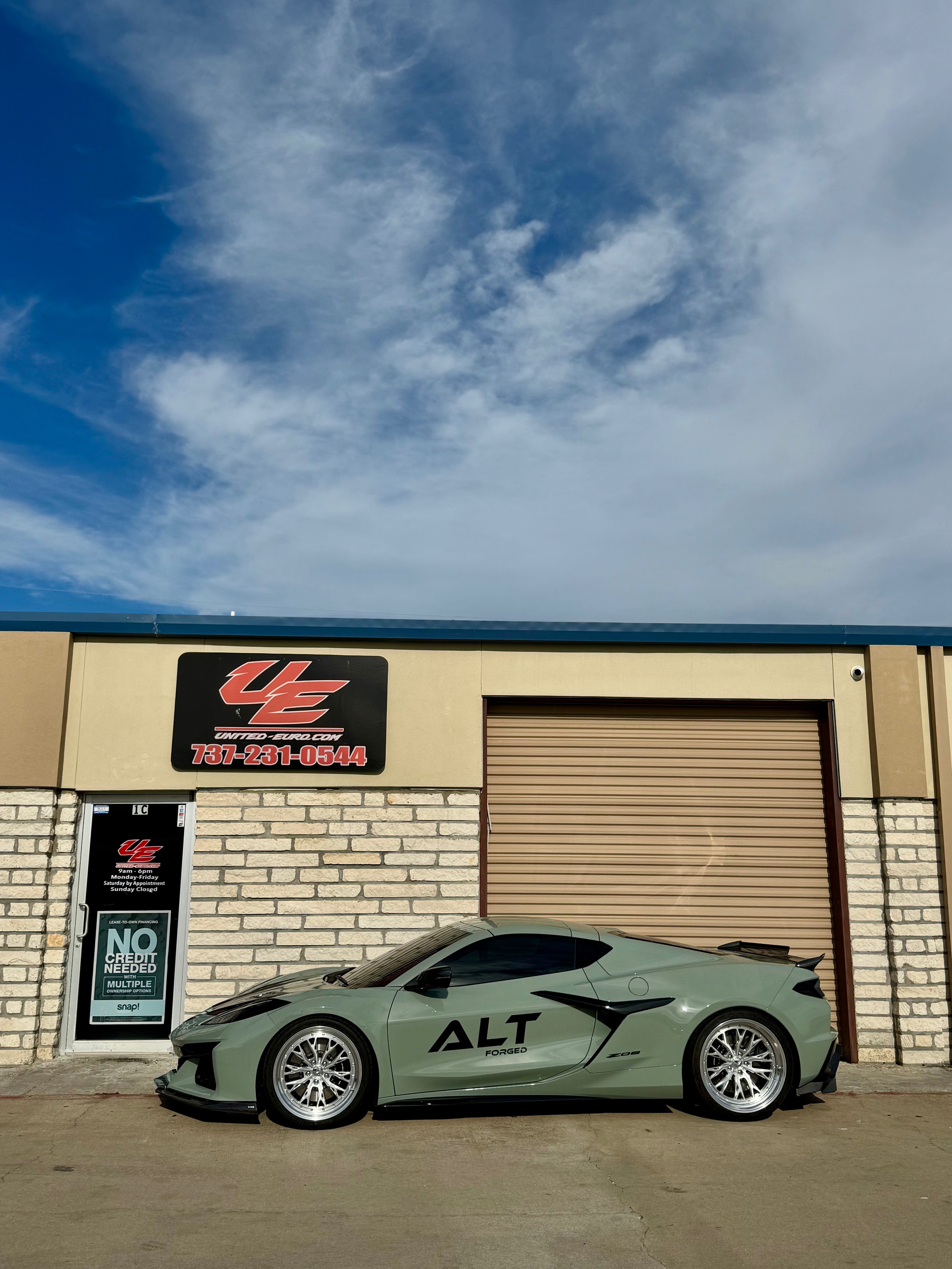 ALT DLS-10 Forged 20X10 / 21x13 wheels for C8 Corvette Z06 / ZR1 / E-ray