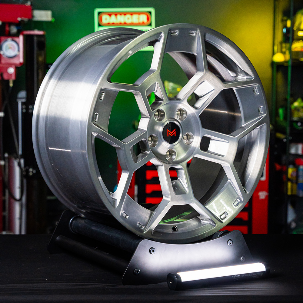MM M17R Forged GTD Style wheels 20x10 / 20x11 for Ford Mustang GT, Dark Horse