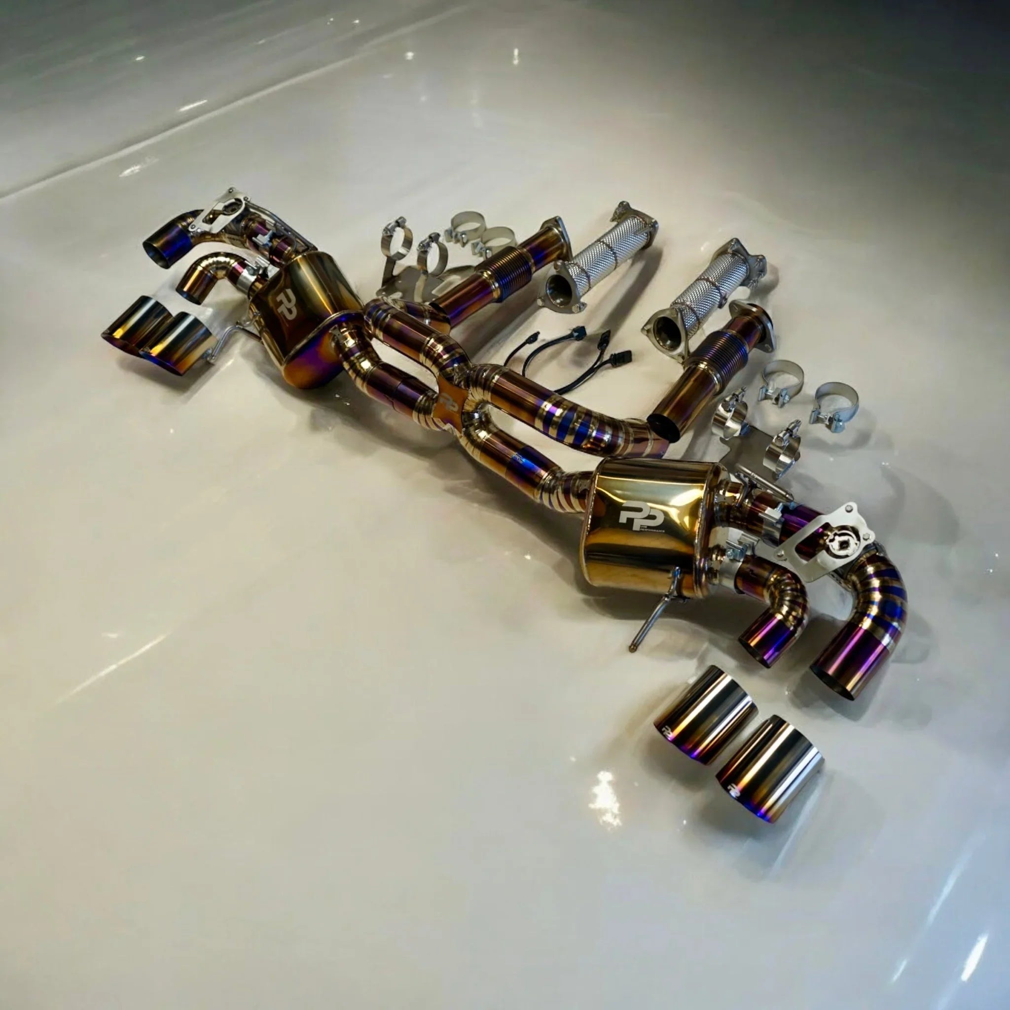 Pure Performance Titanium Exhaust for C8 Corvette Base / Z51 - Gem Motorsports