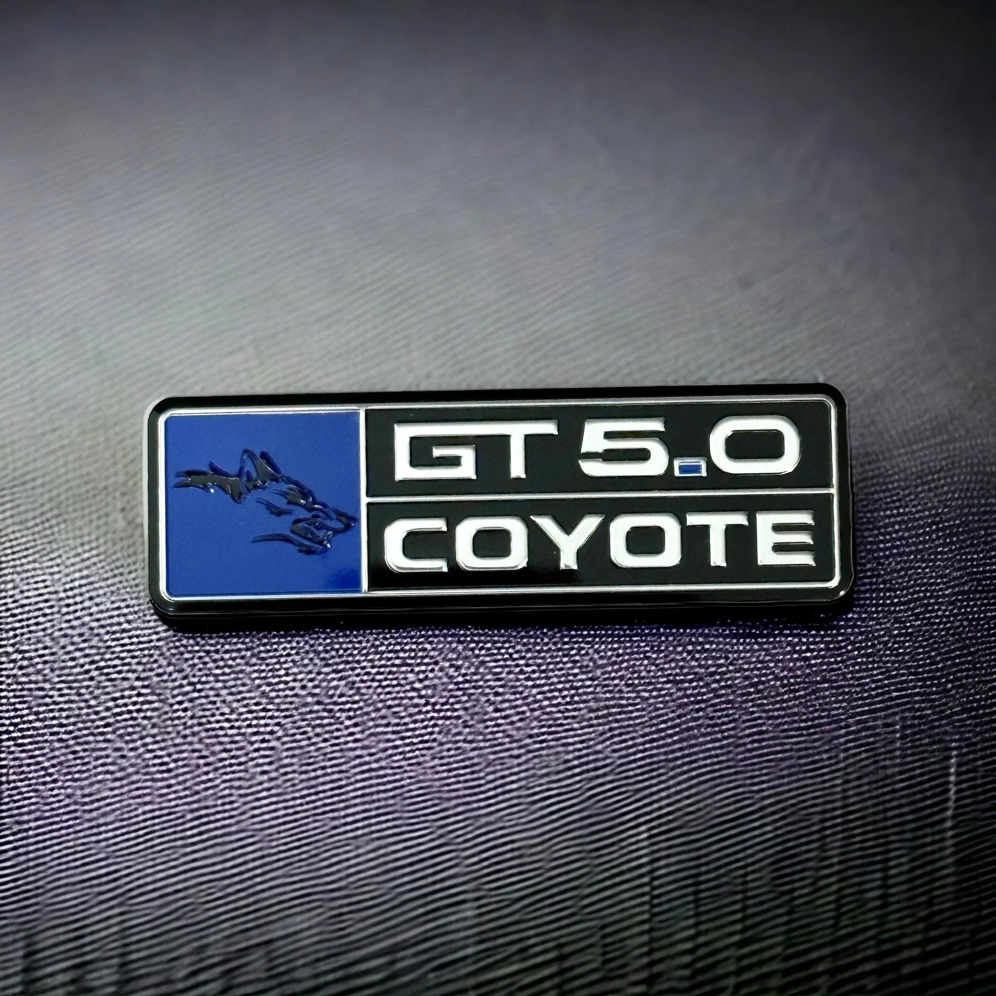 Coyote V3 logo Emblem for Dashboard S550 Mustang GT - Gem Motorsports