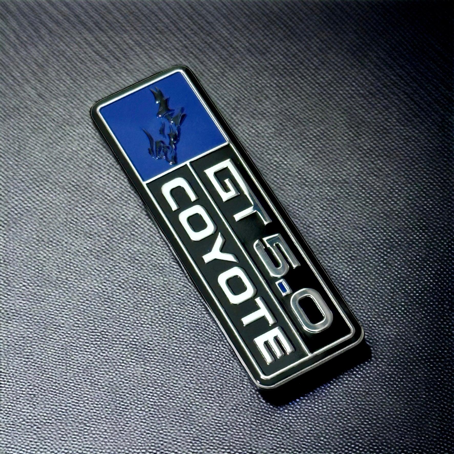 Coyote V3 logo Emblem for Dashboard S550 Mustang GT - Gem Motorsports