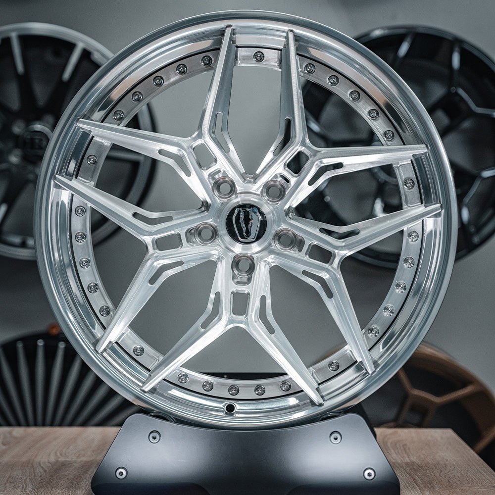 ALT DL18 2 - Piece Forged wheels 19x10 / 19x11 for Ford Mustang GT, Dark Horse S650 S550 - Gem Motorsports