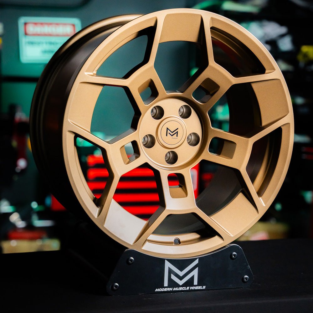 MM M17R Forged GTD Style wheels 19x10 / 19x11 for Ford Mustang GT, Dark Horse - Gem Motorsports