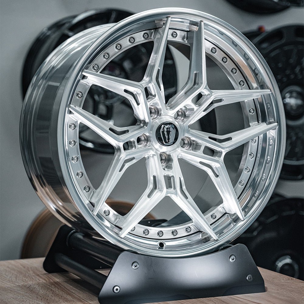 ALT DL18 2 - Piece Forged wheels 19x10 / 19x11 for Ford Mustang GT, Dark Horse S650 S550 - Gem Motorsports