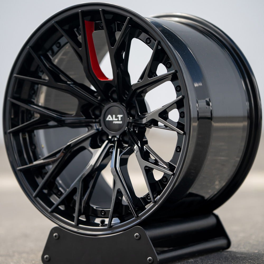 DL10 2 - Piece Forged wheels 21x9.5 / 21x10.5 for Tesla Model Y Juniper - Gem Motorsports