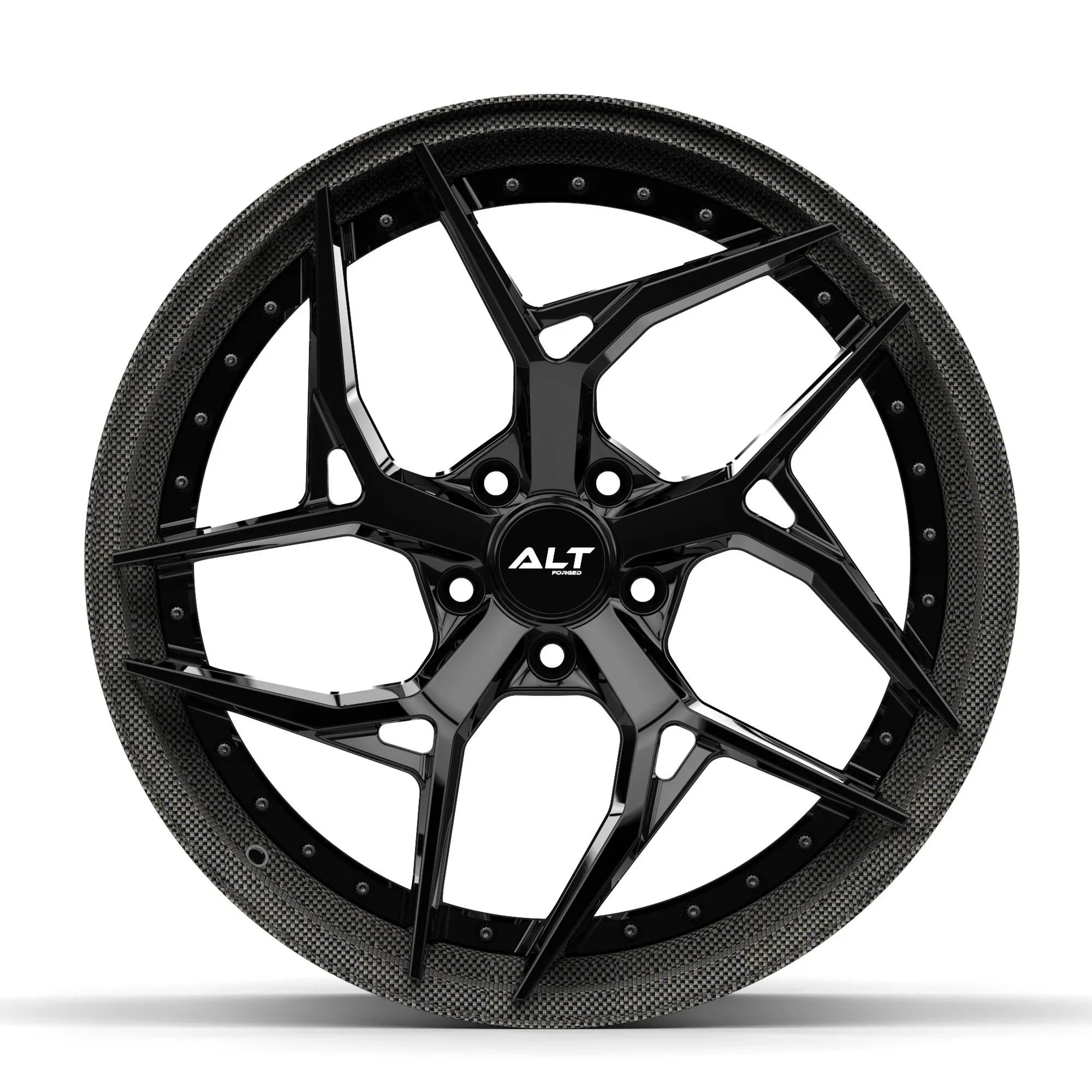 DL12 2-Piece Forged wheels 20x9 / 21x12 for C8 Corvette Z51 - Gem Motorsports