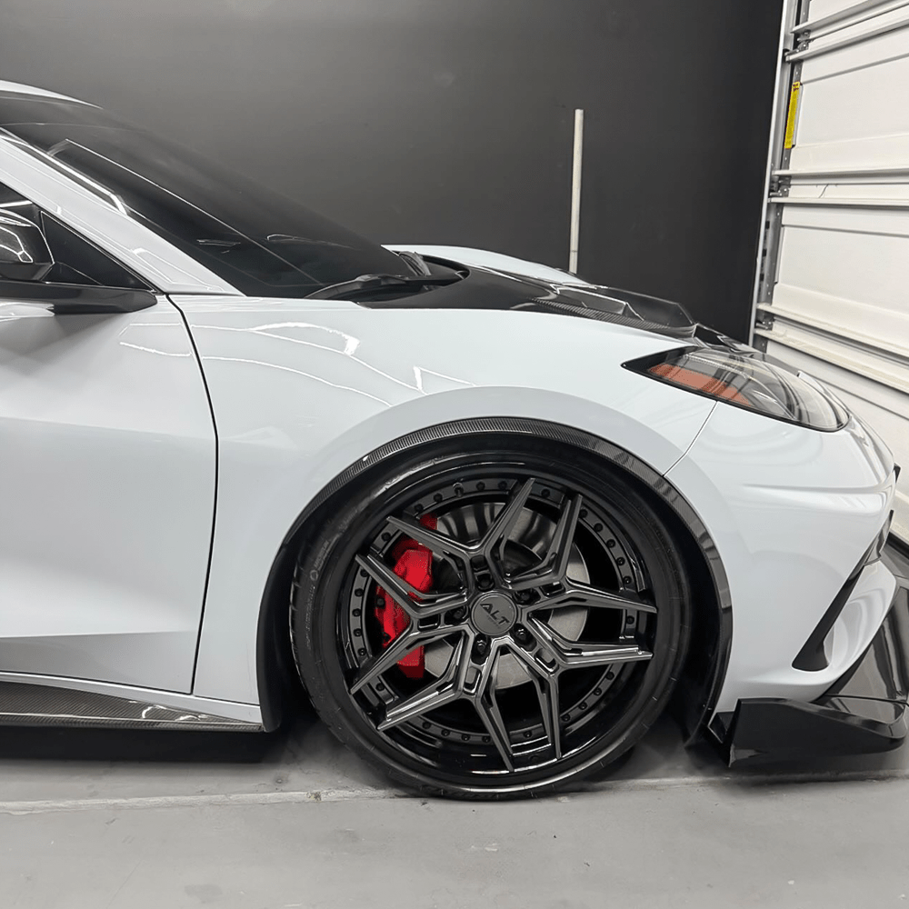 ALT DL18 2-Piece Forged 20x9 / 21x12 wheels for C8 Corvette Stingray / Z51 - Gem Motorsports