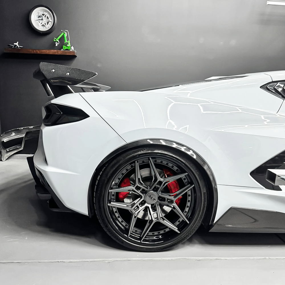 ALT DL18 2-Piece Forged 20x9 / 21x12 wheels for C8 Corvette Stingray / Z51 - Gem Motorsports