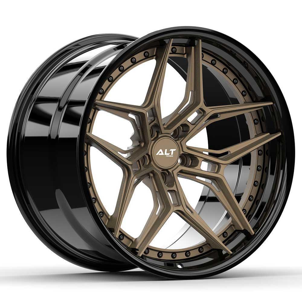 ALT DL18 2 - Piece Forged 19x8.5 / 20x11 wheels for C8 Corvette Stingray / Z51 - Gem Motorsports