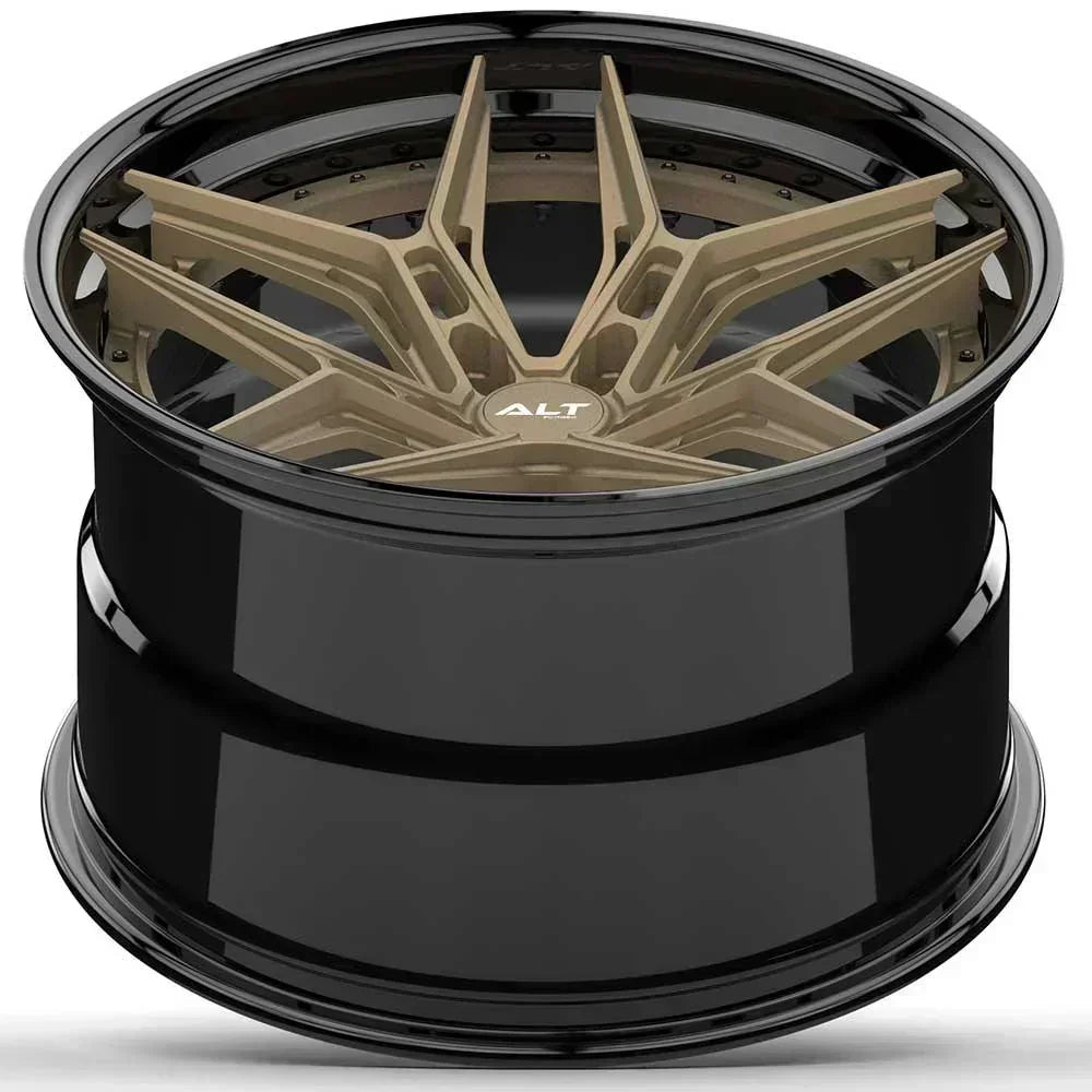 ALT DL18 2 - Piece Forged 19x8.5 / 20x11 wheels for C8 Corvette Stingray / Z51 - Gem Motorsports