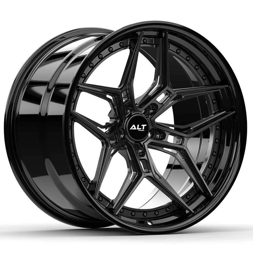 ALT DL18 2 - Piece Forged 19x8.5 / 20x11 wheels for C8 Corvette Stingray / Z51 - Gem Motorsports