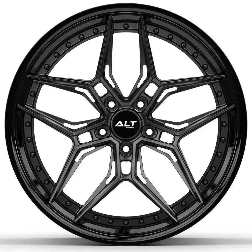 ALT DL18 2 - Piece Forged 19x8.5 / 20x11 wheels for C8 Corvette Stingray / Z51 - Gem Motorsports