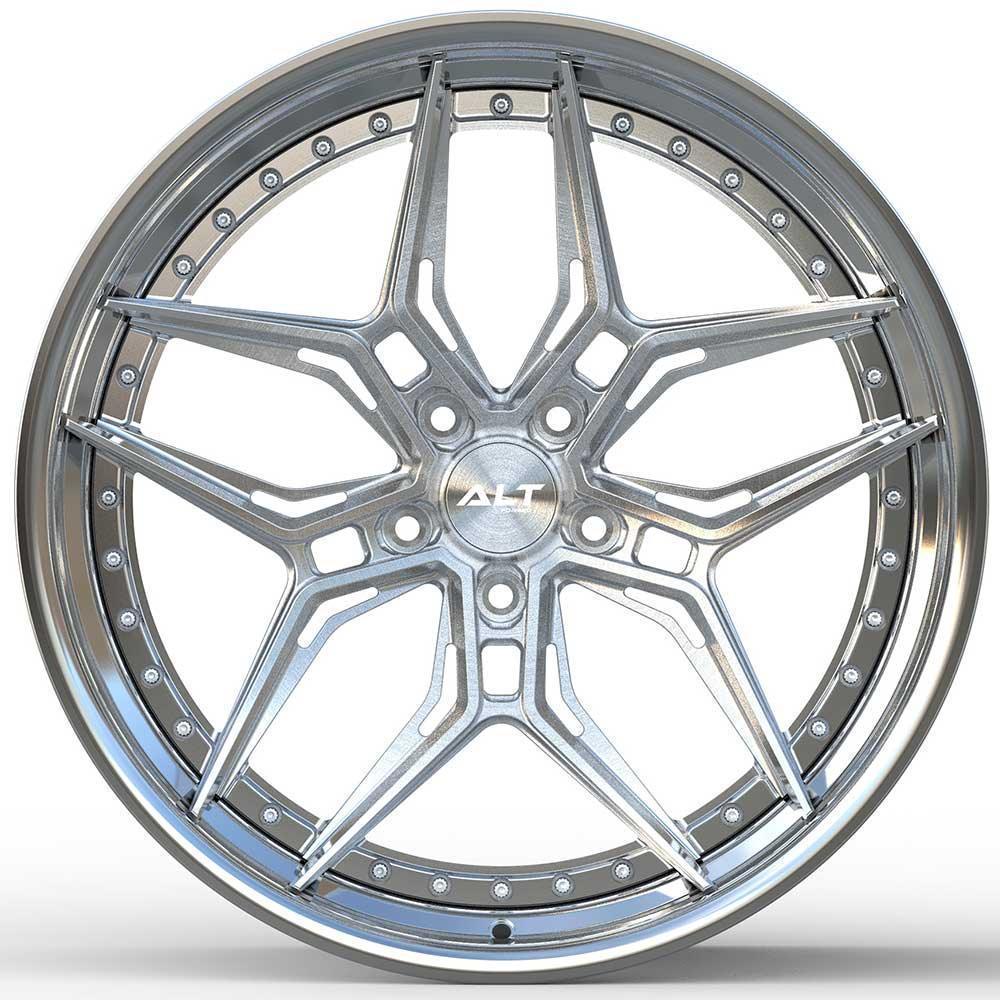 ALT DL18 2 - Piece Forged 19x8.5 / 20x11 wheels for C8 Corvette Stingray / Z51 - Gem Motorsports