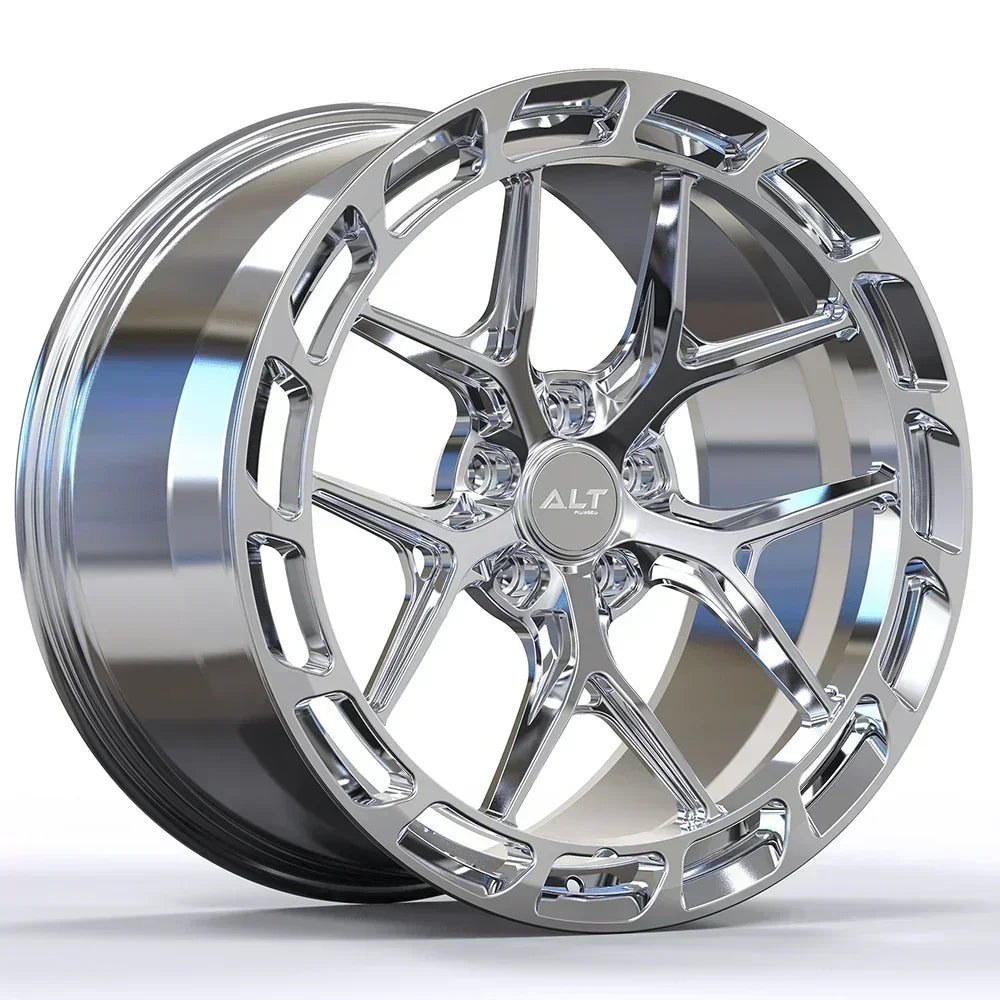 ALT RSL - 5 Forged wheels 19x10 / 19x11 for Ford Mustang GT, Dark Horse S650 S550 - Gem Motorsports