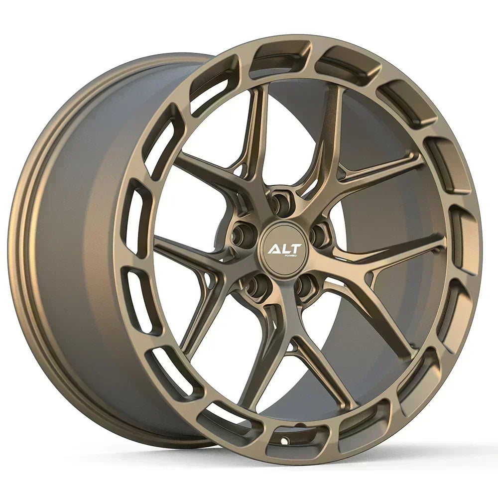 ALT RSL - 5 Forged wheels 19x10 / 19x11 for Ford Mustang GT, Dark Horse S650 S550 - Gem Motorsports