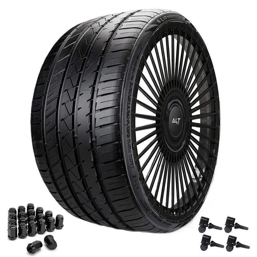 ALT Forged PL20 22x9 / 22x10.5 Wheel & Tire package for Mercedes S-class CONTIS - Gem Motorsports