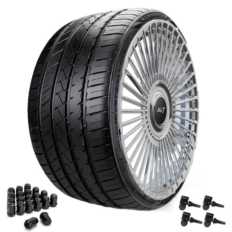 ALT Forged PL20 22x9 / 22x10.5 Wheel & Tire package for Mercedes S-class CONTIS - Gem Motorsports